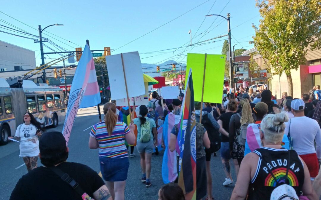 CQC at the Vancouver Trans March – Fri, Aug 2